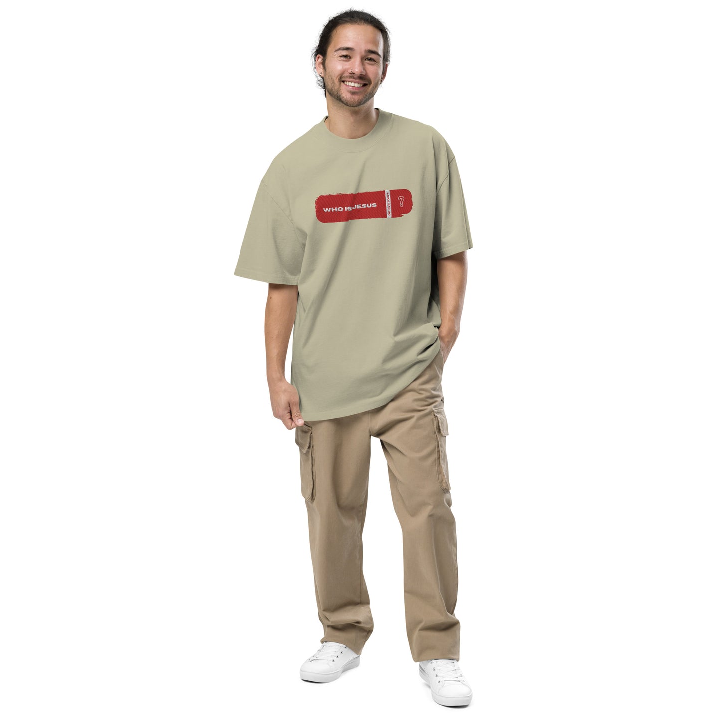 Who is Jesus Over Sized T